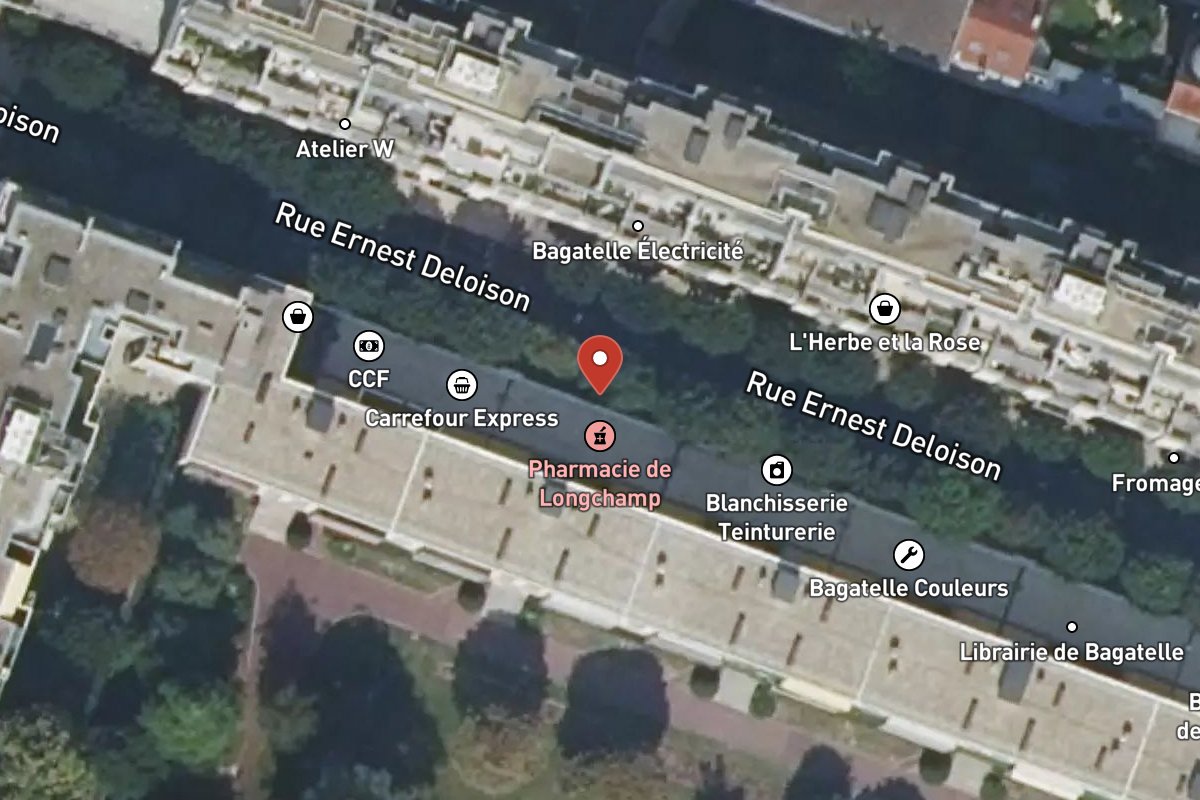 Vue satellite — 9BIS Rue Ernest Deloison