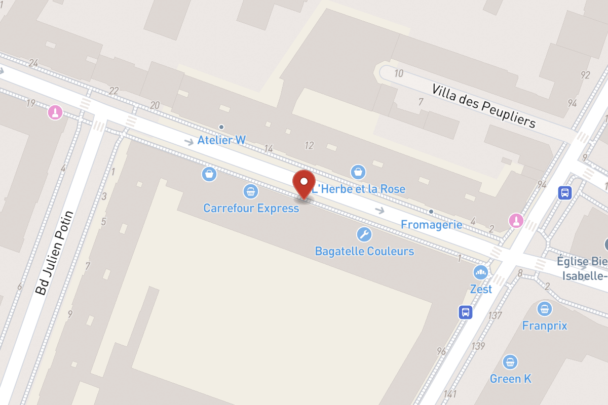 Plan de situation — 9 Rue Ernest Deloison