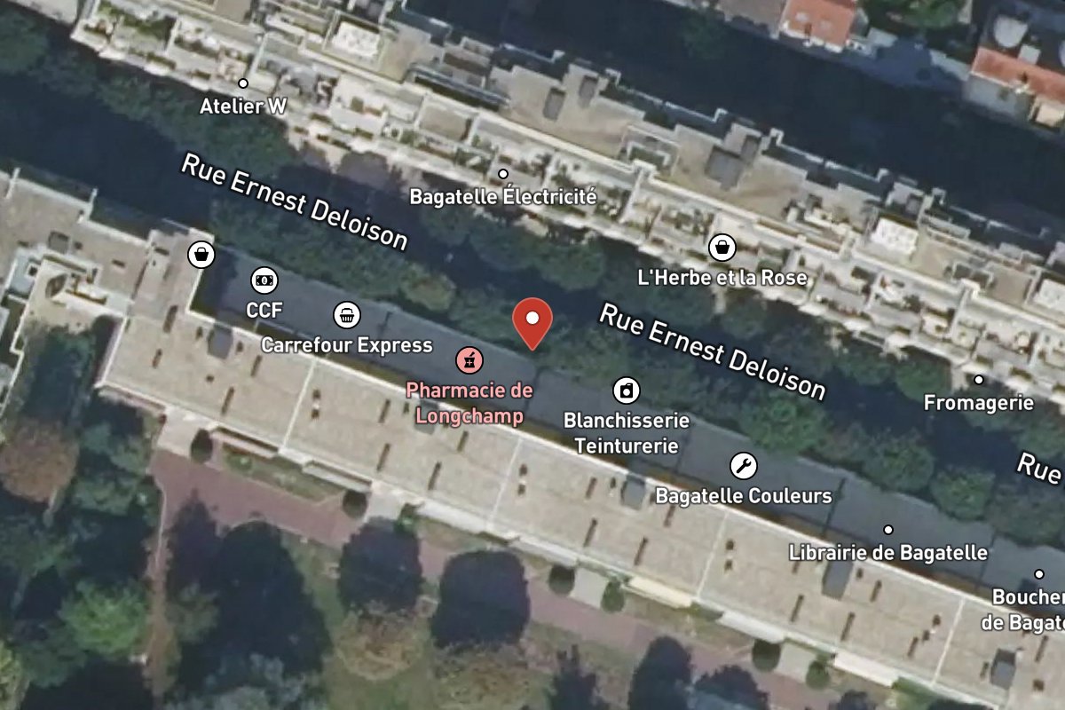 Vue satellite — 9 Rue Ernest Deloison