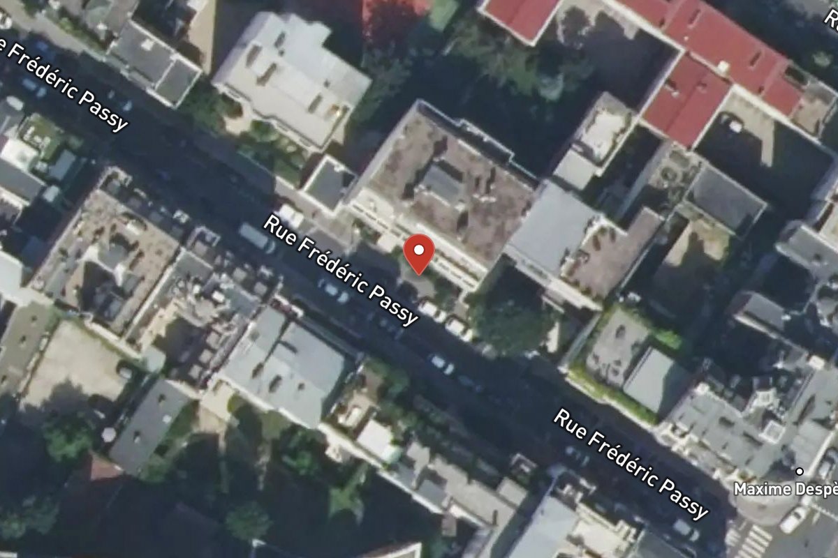 Vue satellite — 10 Rue Frédéric Passy