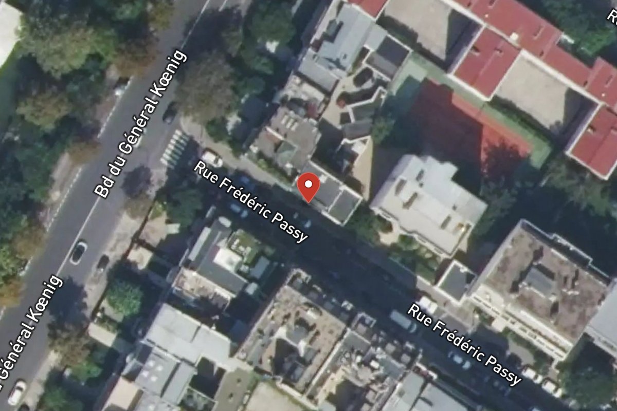 Vue satellite — 20 Rue Frédéric Passy