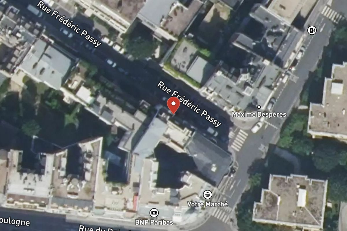 Vue satellite — 3 Rue Frédéric Passy