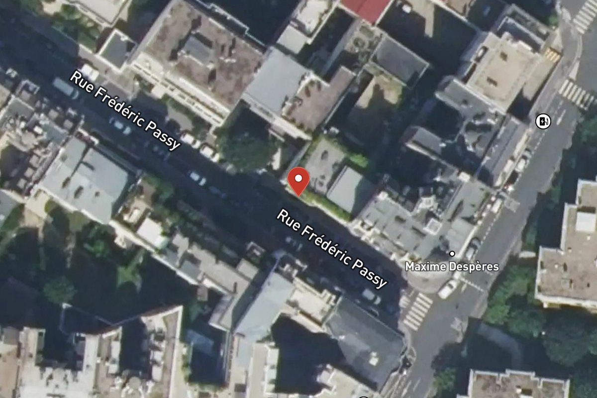 Vue satellite — 4 Rue Frédéric Passy