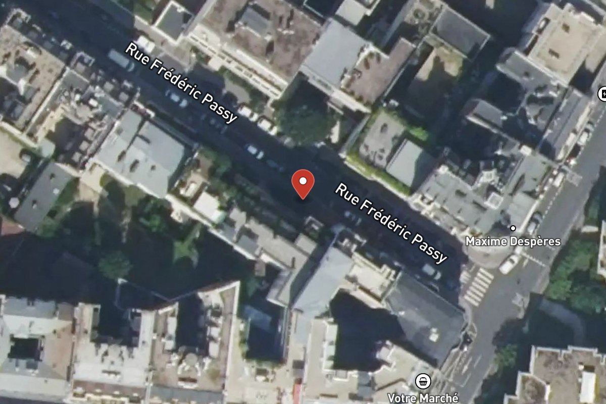 Vue satellite — 5 Rue Frédéric Passy