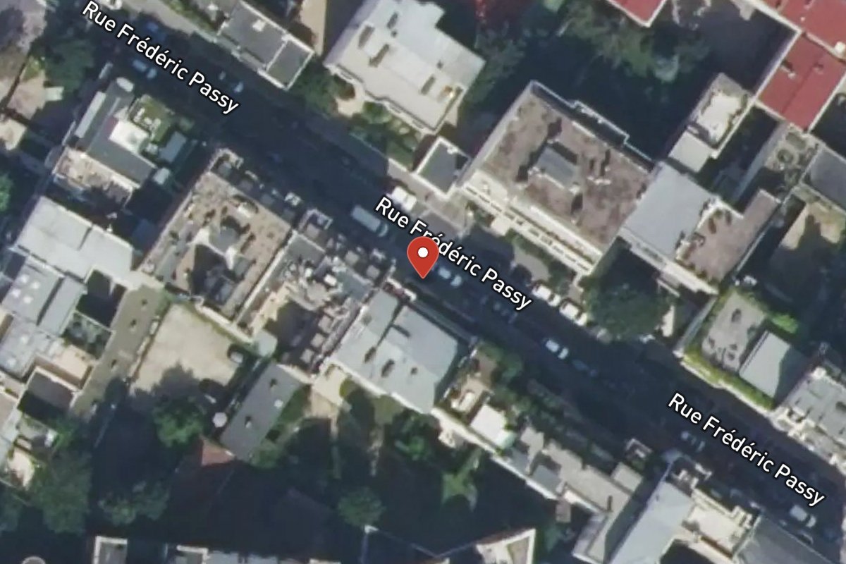 Vue satellite — 9BIS Rue Frédéric Passy