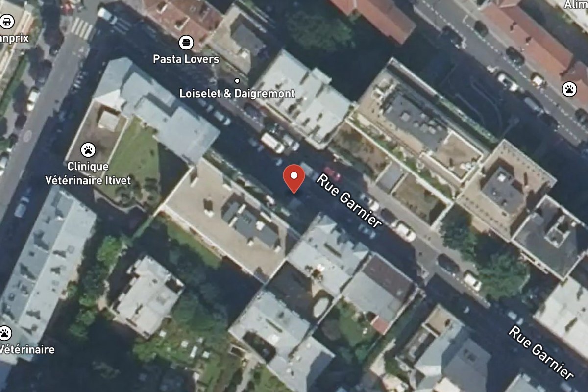 Vue satellite — 11 Rue Garnier