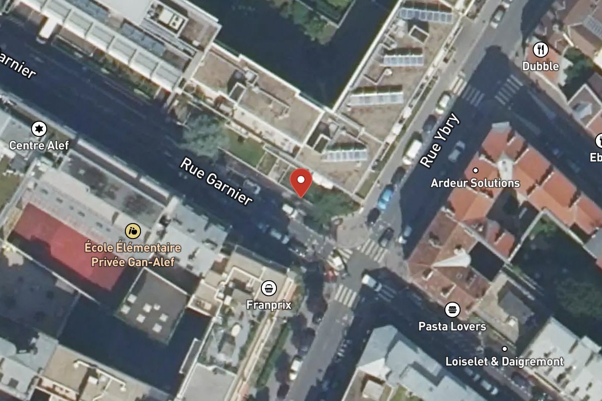 Vue satellite — 18 Rue Garnier