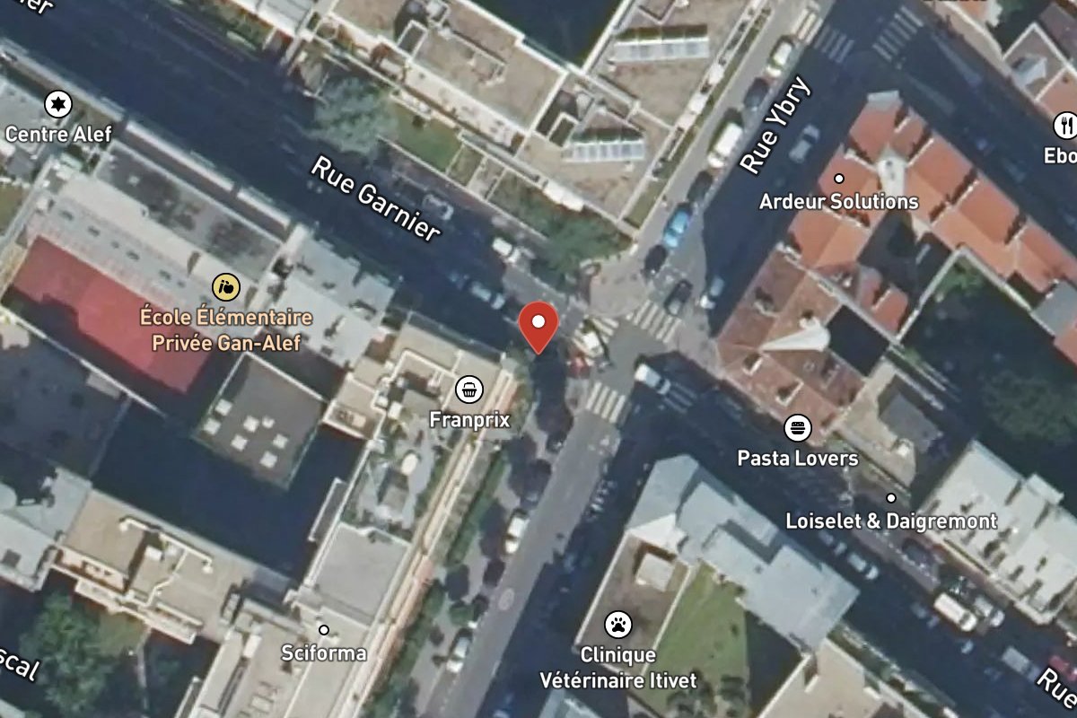 Vue satellite — 19 Rue Garnier