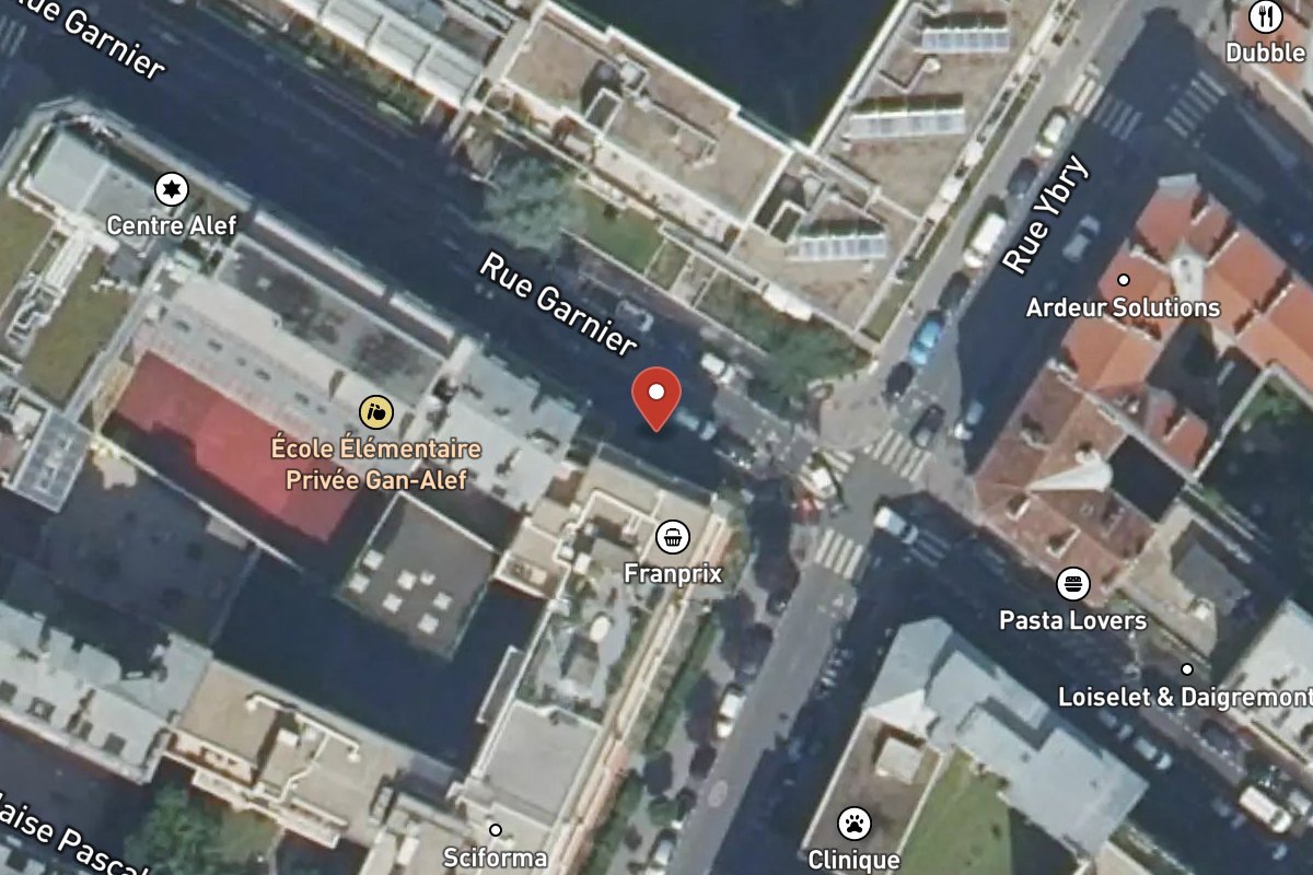 Vue satellite — 21 Rue Garnier