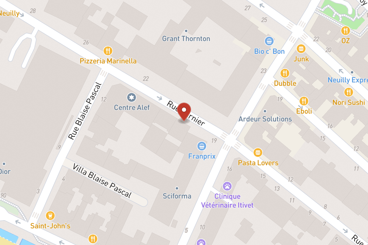 Plan de situation — 23 Rue Garnier