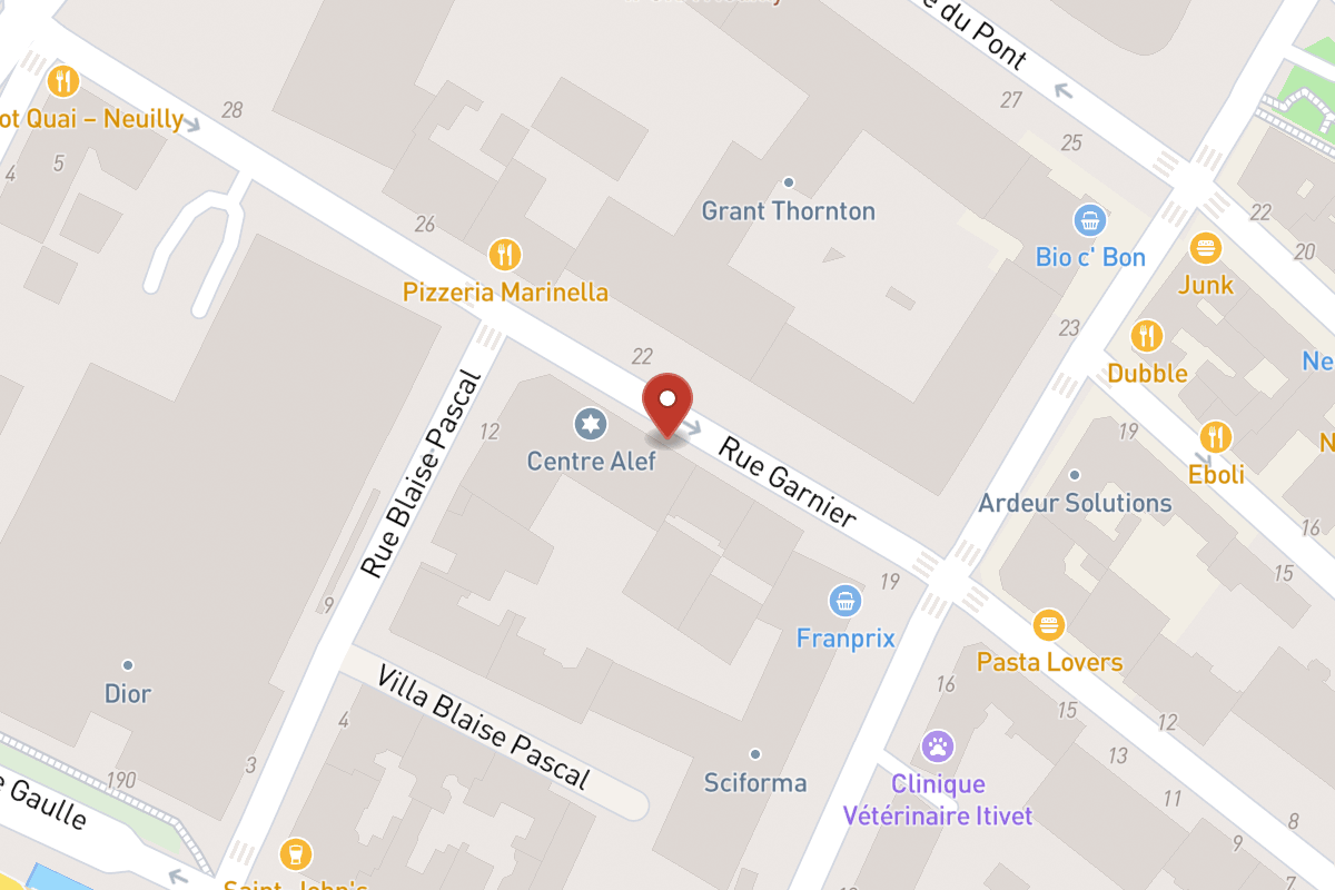 Plan de situation — 25BIS Rue Garnier