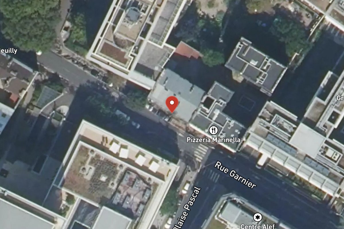 Vue satellite — 26 Rue Garnier