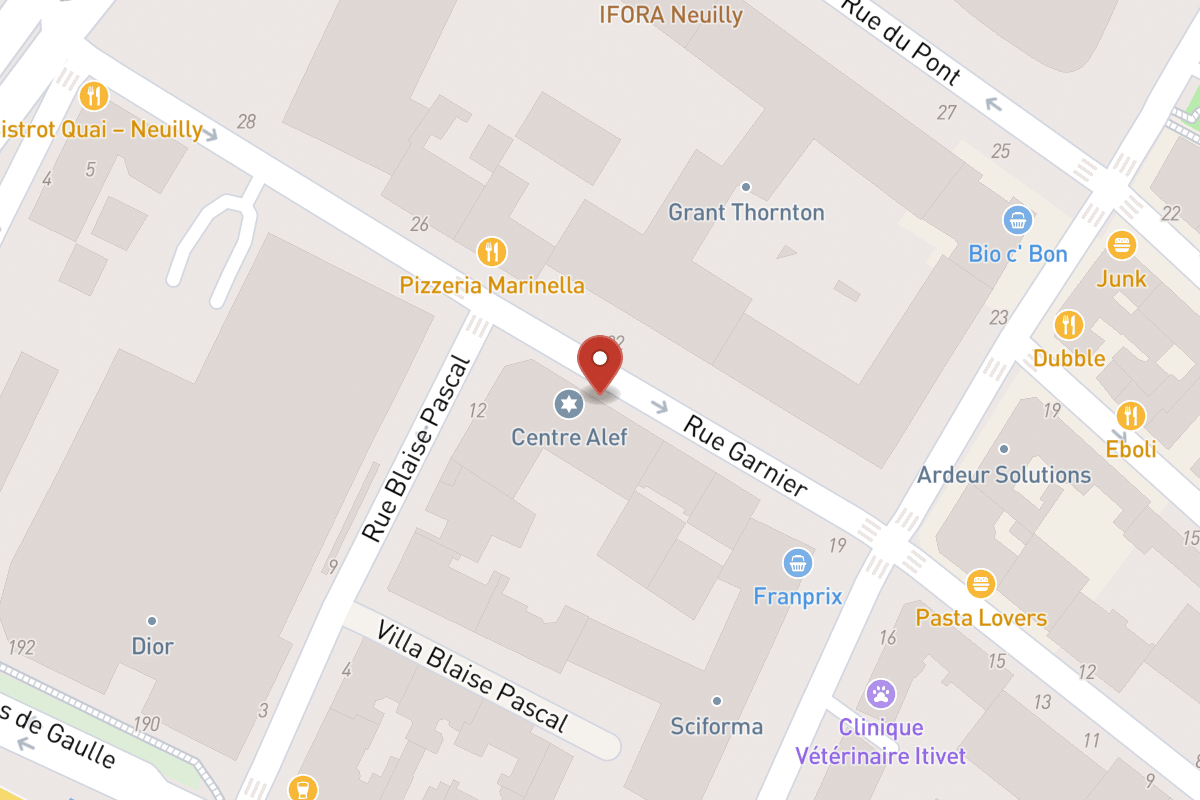 Plan de situation — 27 Rue Garnier