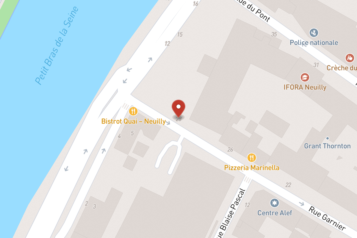 Plan de situation — 28 Rue Garnier