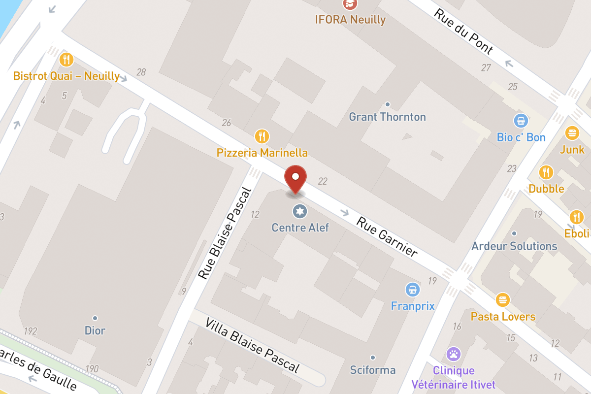 Plan de situation — 29 Rue Garnier