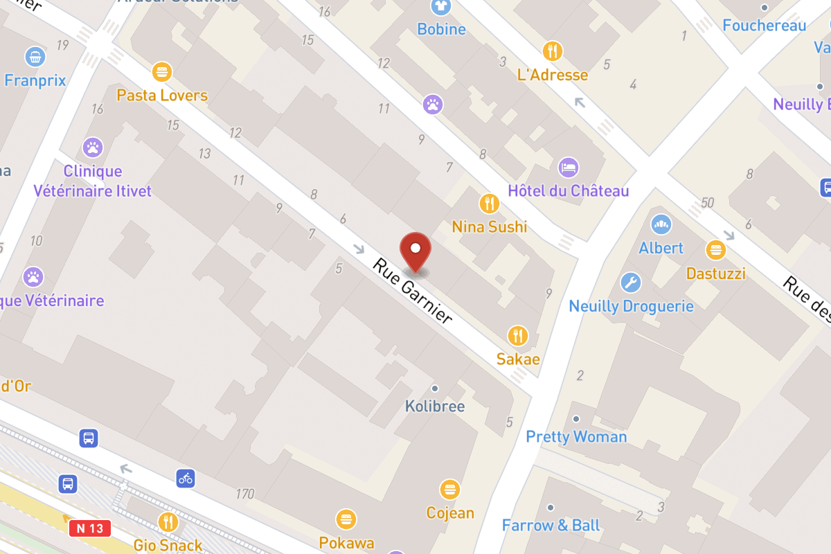 Plan de situation — 2BIS Rue Garnier