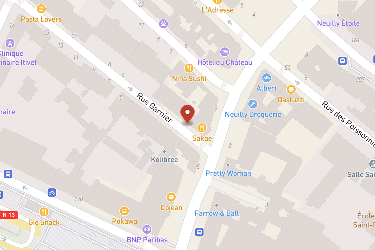 Plan de situation — 2 Rue Garnier
