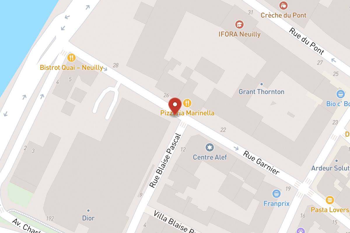 Plan de situation — 33 Rue Garnier