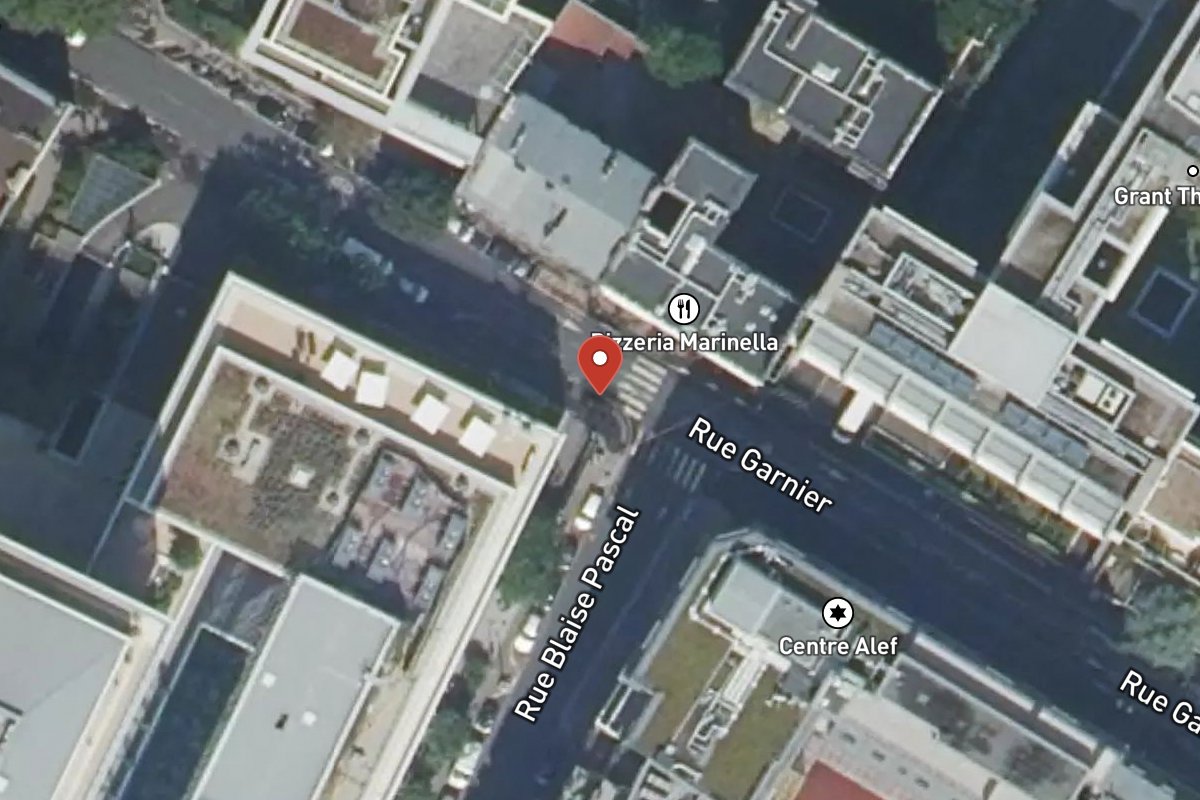 Vue satellite — 33 Rue Garnier