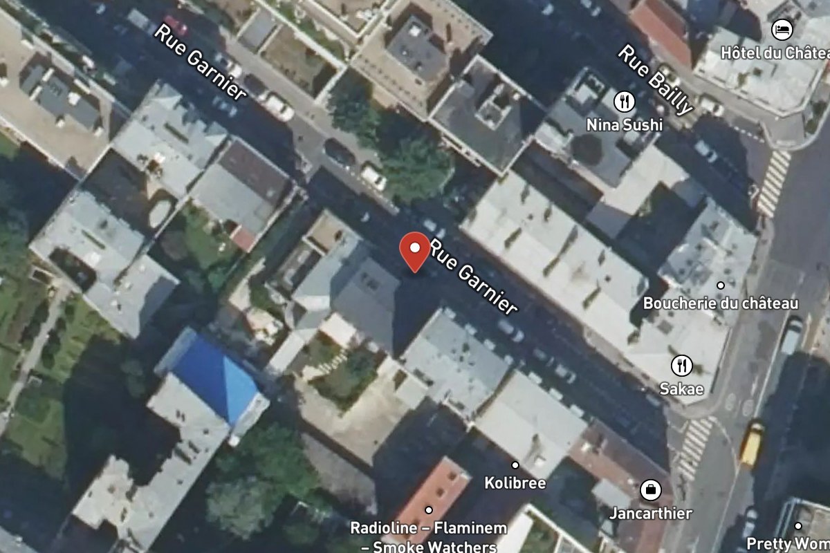 Vue satellite — 3BIS Rue Garnier