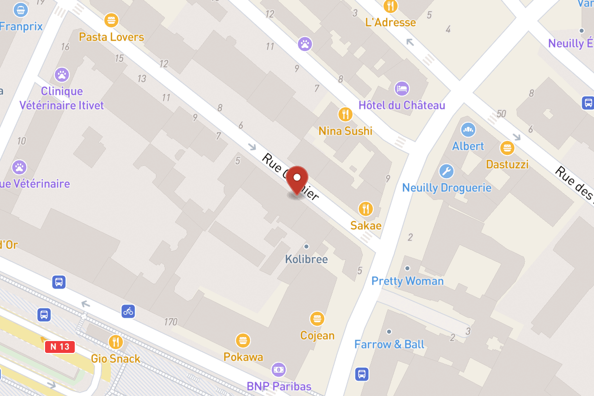 Plan de situation — 3 Rue Garnier