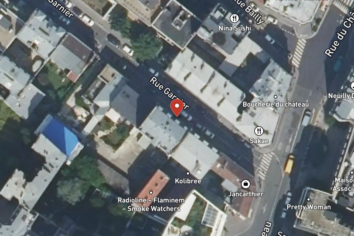 Vue satellite — 3 Rue Garnier