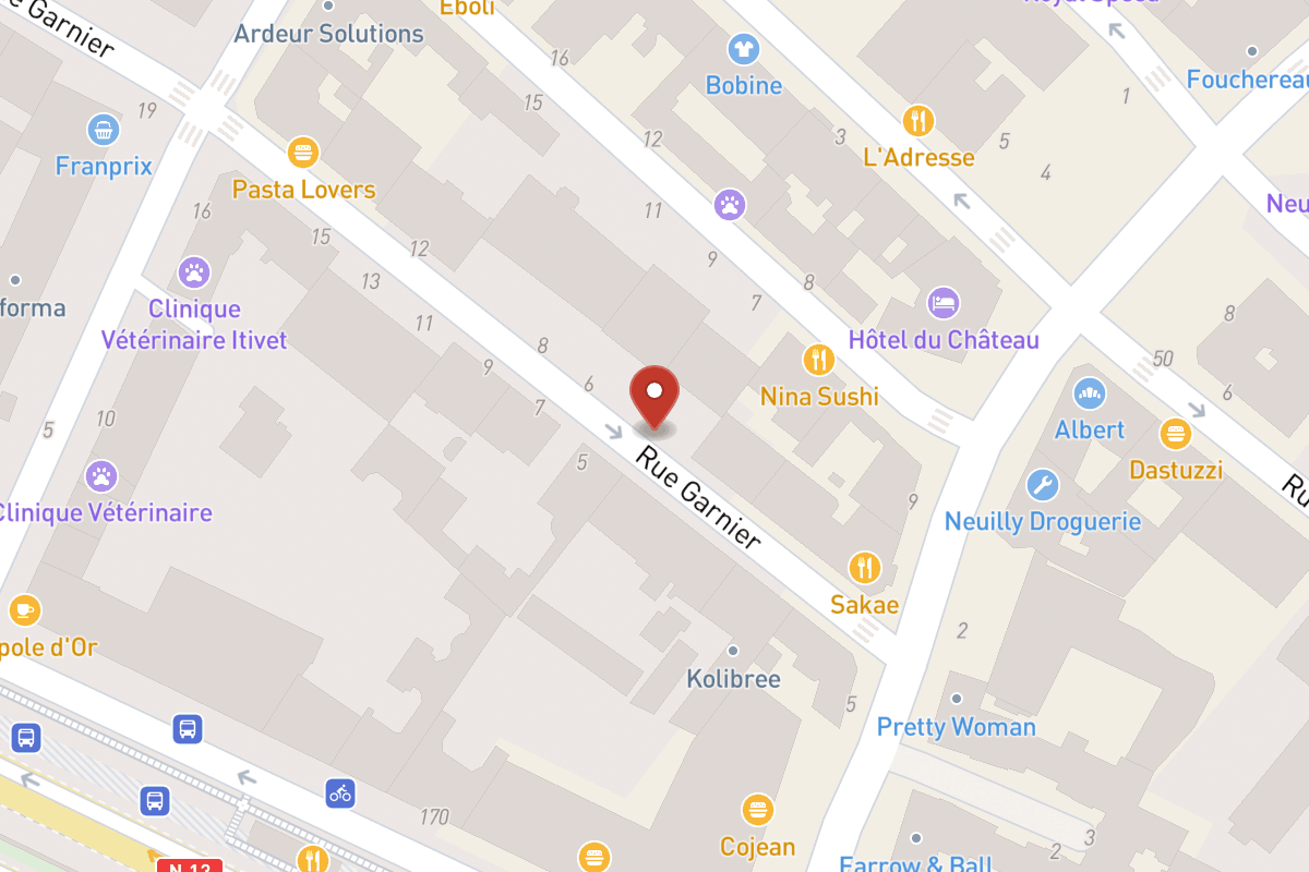 Plan de situation — 4 Rue Garnier
