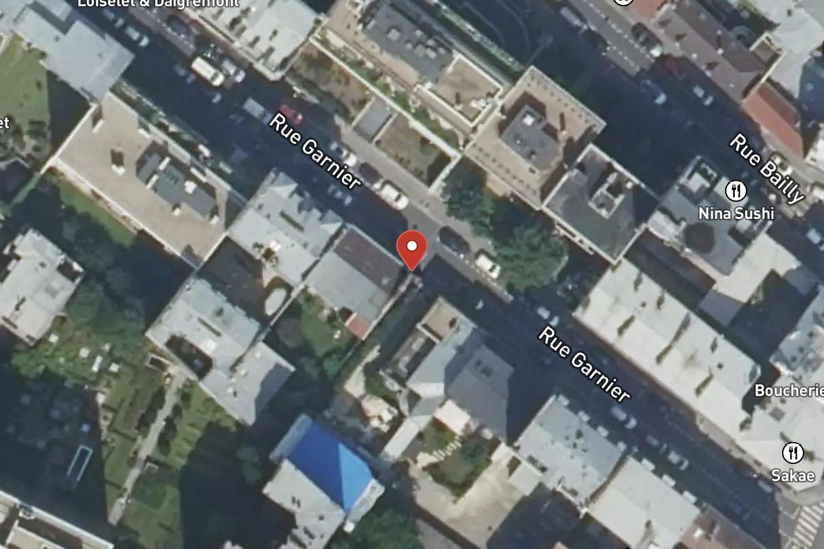 Vue satellite — 5BIS Rue Garnier
