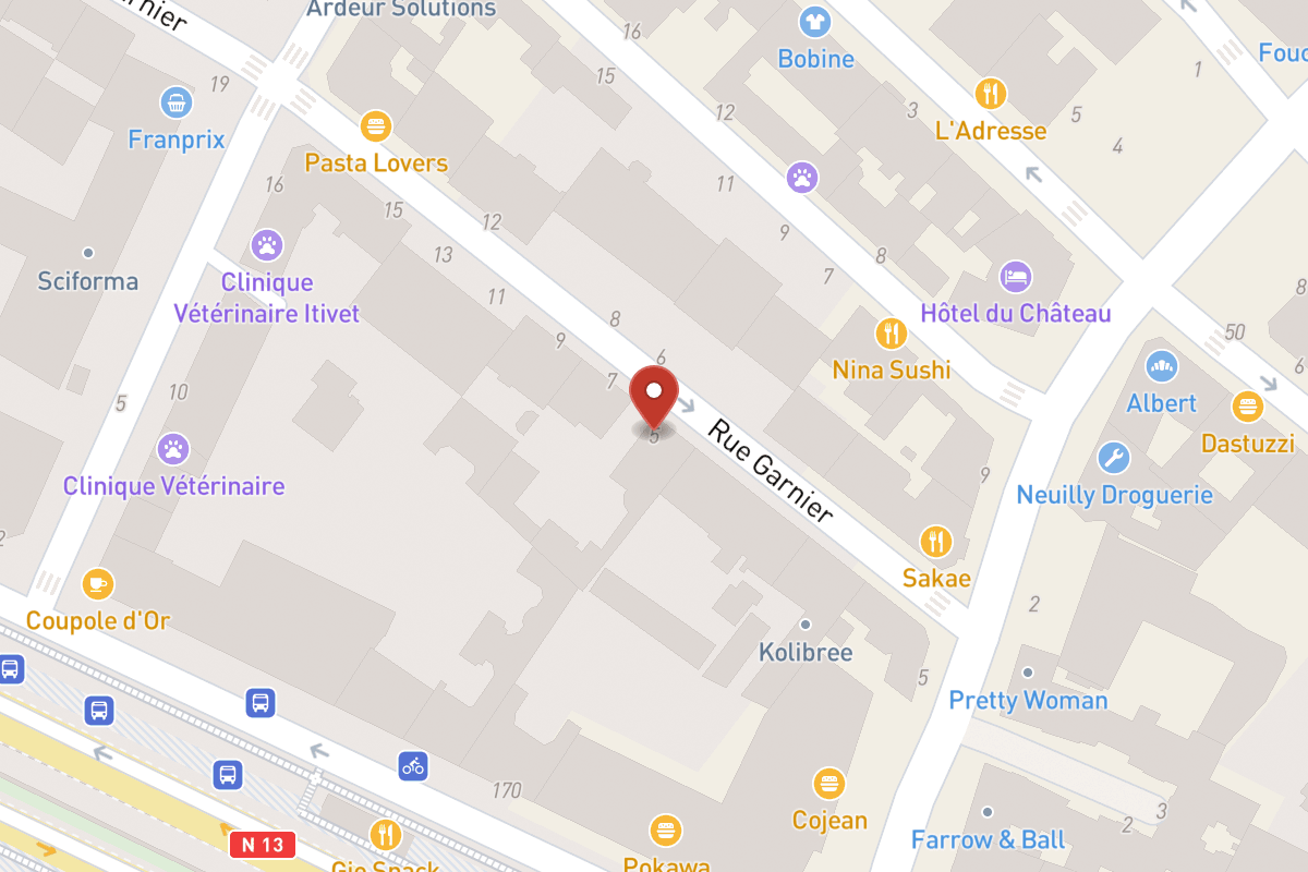 Plan de situation — 5 Rue Garnier
