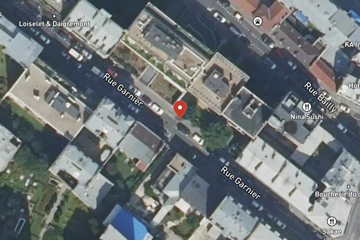 Vue satellite — 6 Rue Garnier