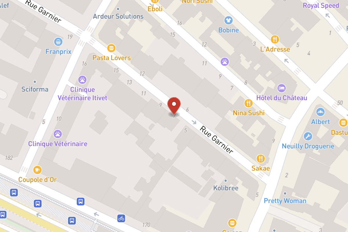 Plan de situation — 7 Rue Garnier
