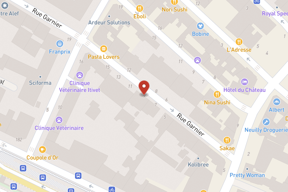 Plan de situation — 9 Rue Garnier