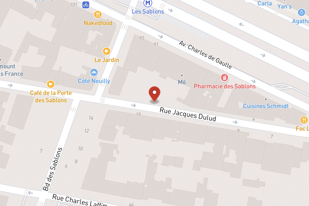 Plan de situation — 10 Rue Jacques Dulud