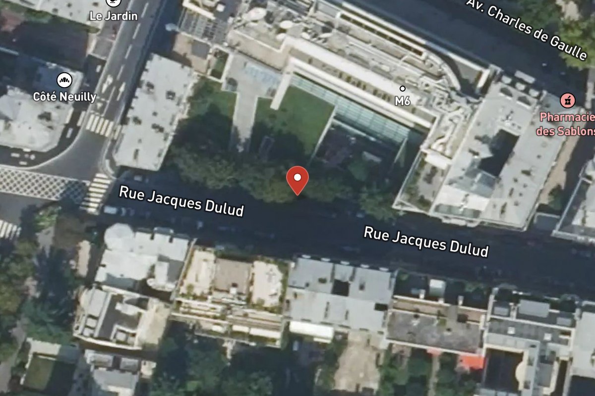 Vue satellite — 10 Rue Jacques Dulud
