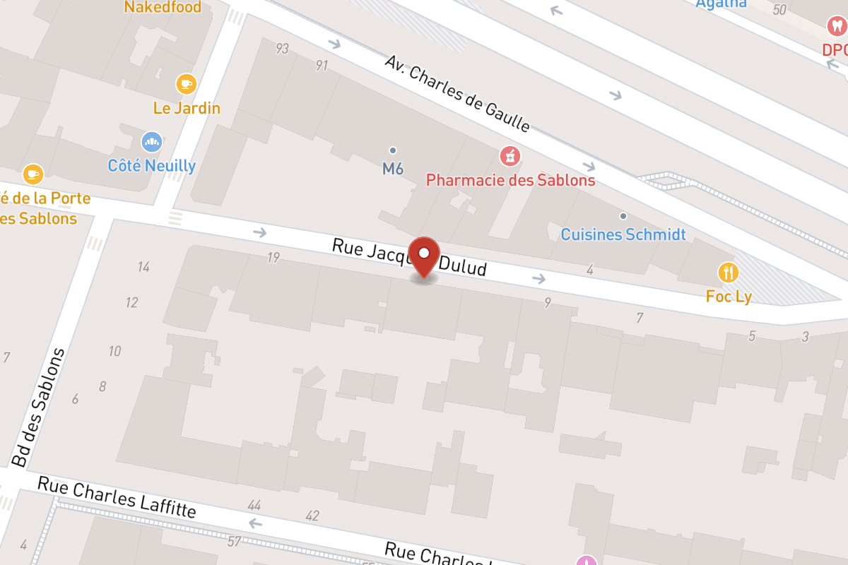 Plan de situation — 13 Rue Jacques Dulud