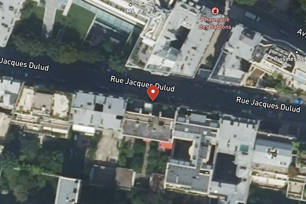 Vue satellite — 13 Rue Jacques Dulud