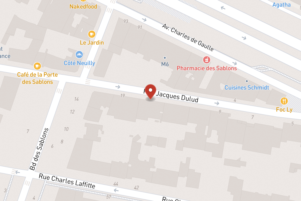 Plan de situation — 15 Rue Jacques Dulud