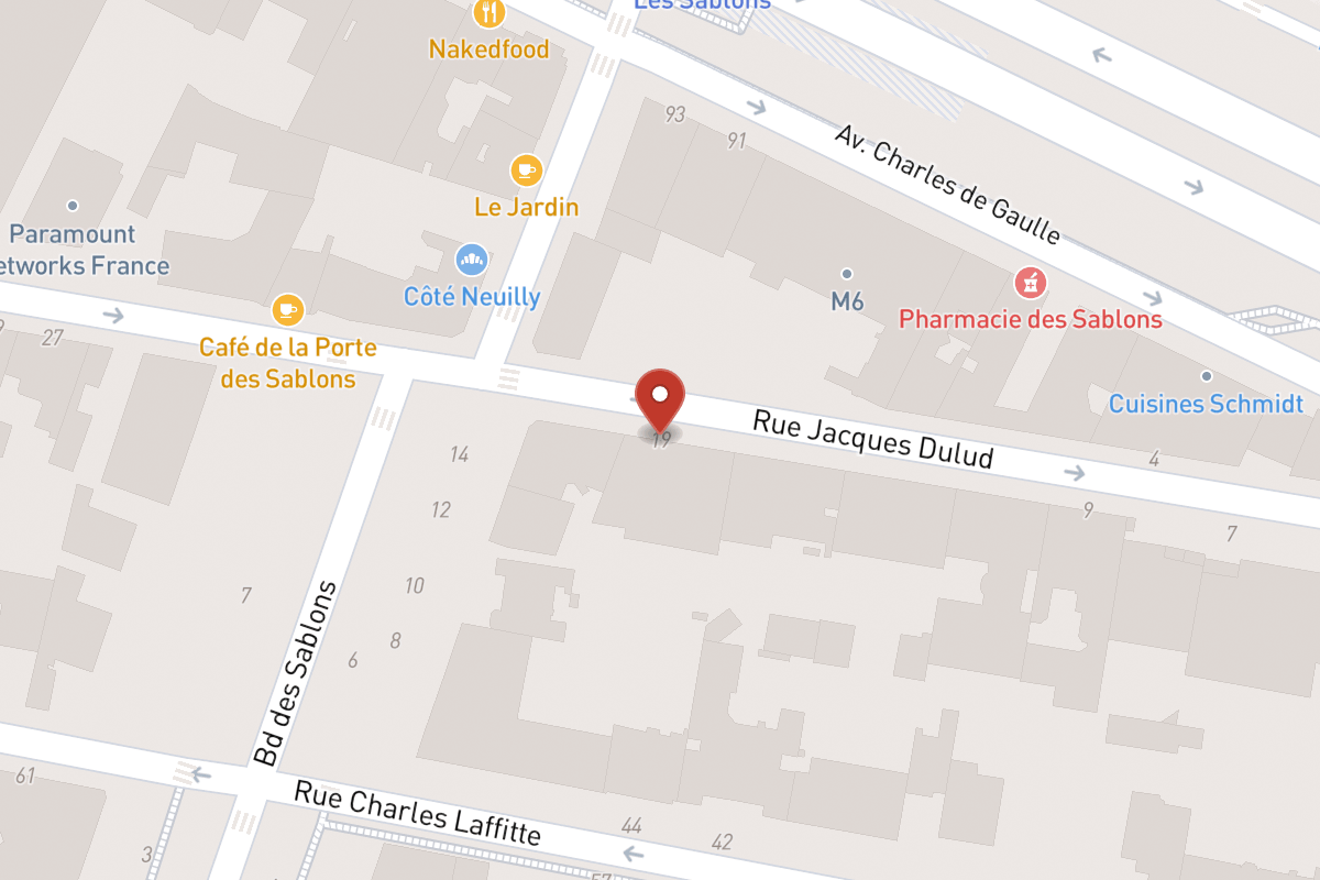 Plan de situation — 19 Rue Jacques Dulud