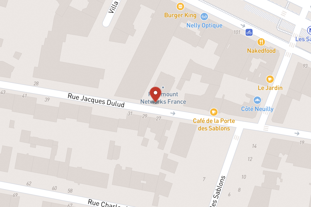 Plan de situation — 22 Rue Jacques Dulud