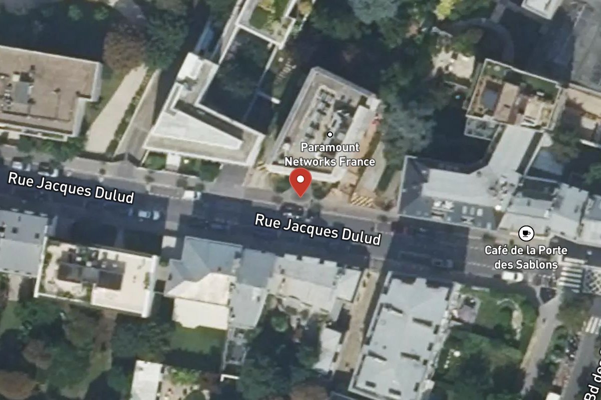 Vue satellite — 22 Rue Jacques Dulud