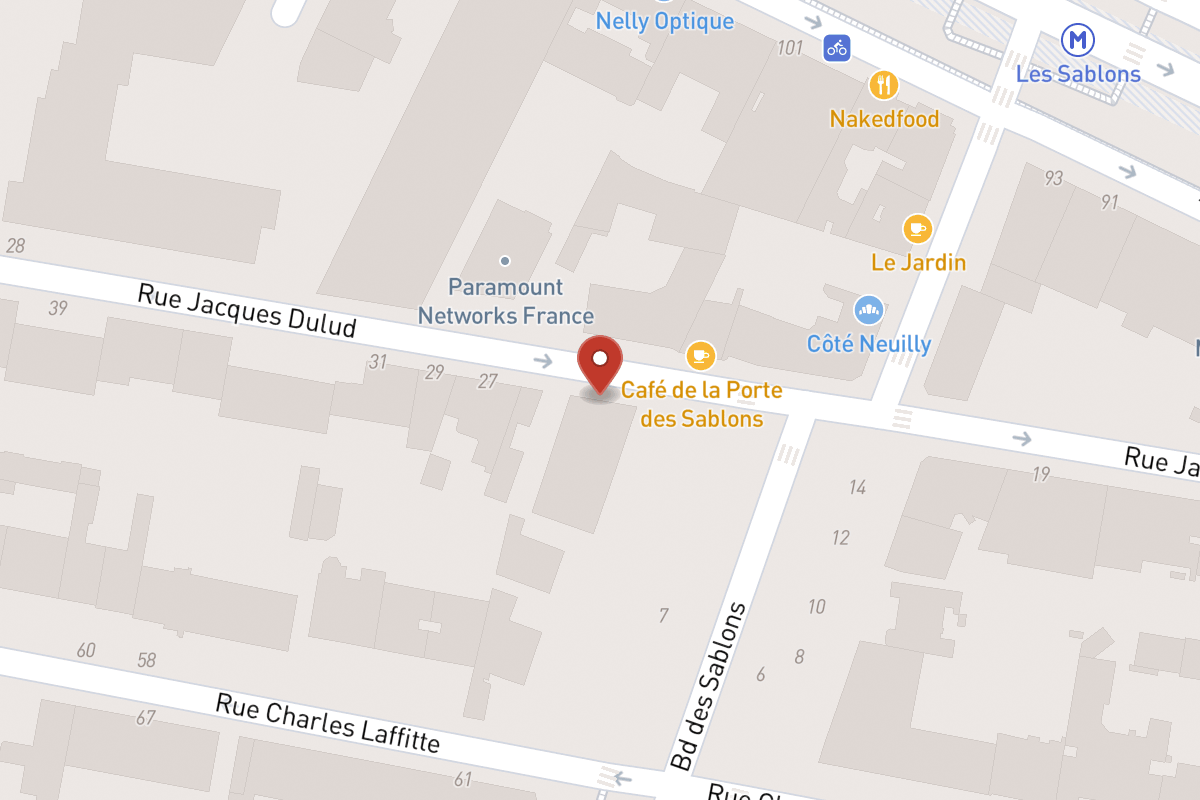 Plan de situation — 25 Rue Jacques Dulud