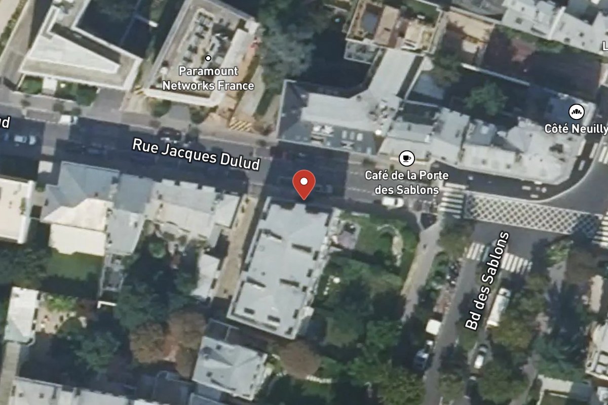 Vue satellite — 25 Rue Jacques Dulud