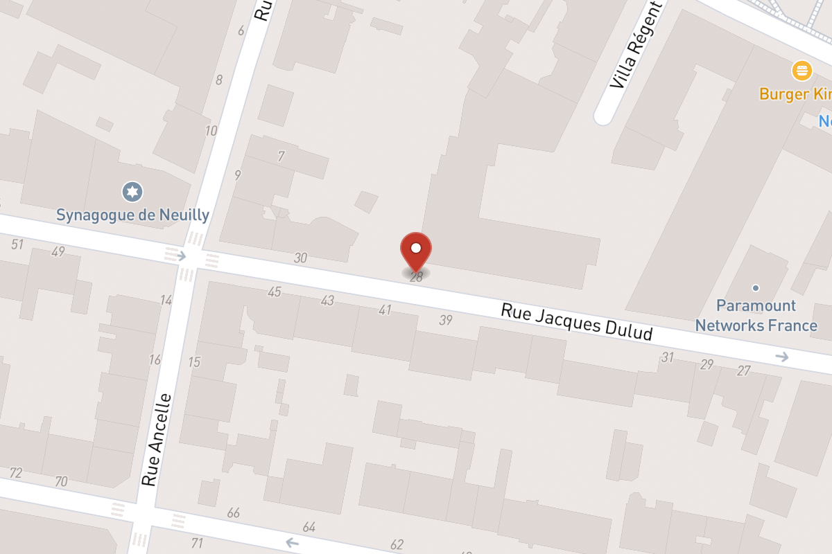 Plan de situation — 28 Rue Jacques Dulud