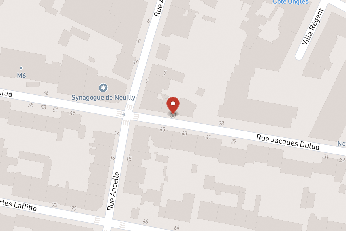 Plan de situation — 30 Rue Jacques Dulud