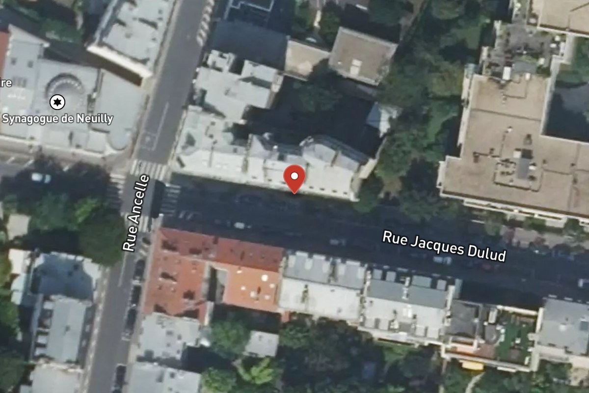 Vue satellite — 30 Rue Jacques Dulud