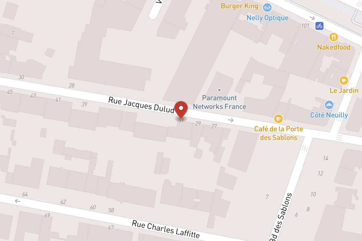 Plan de situation — 31 Rue Jacques Dulud