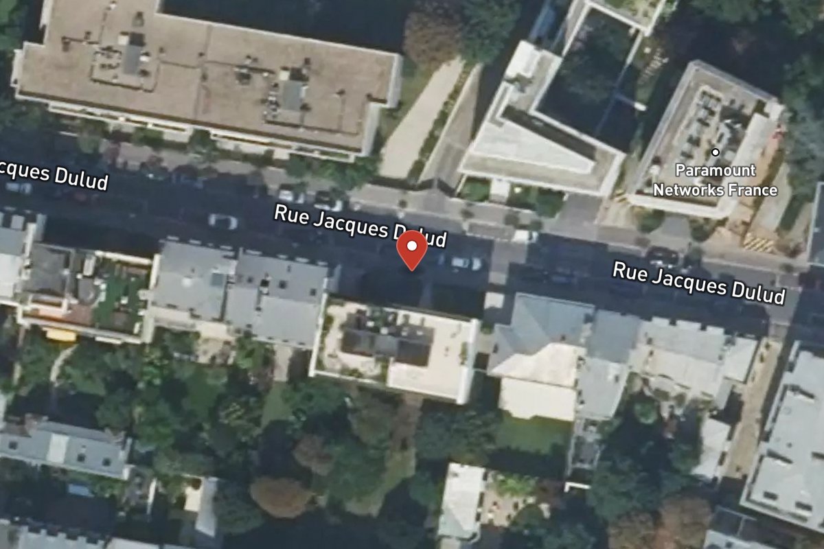 Vue satellite — 33 Rue Jacques Dulud