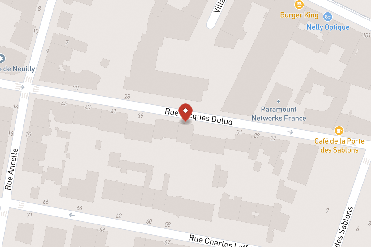 Plan de situation — 35 Rue Jacques Dulud