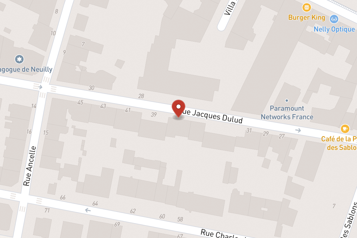 Plan de situation — 37 Rue Jacques Dulud