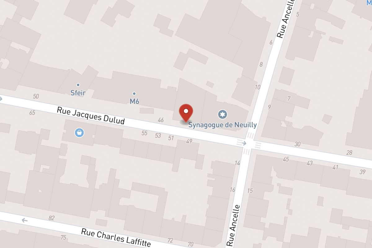 Plan de situation — 44 Rue Jacques Dulud